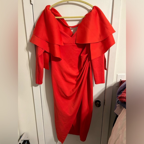 ASOS red dress - Picture 4 of 5